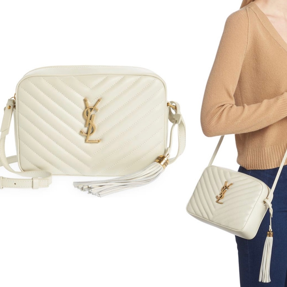 Ysl Lou matelasse leather camera bag